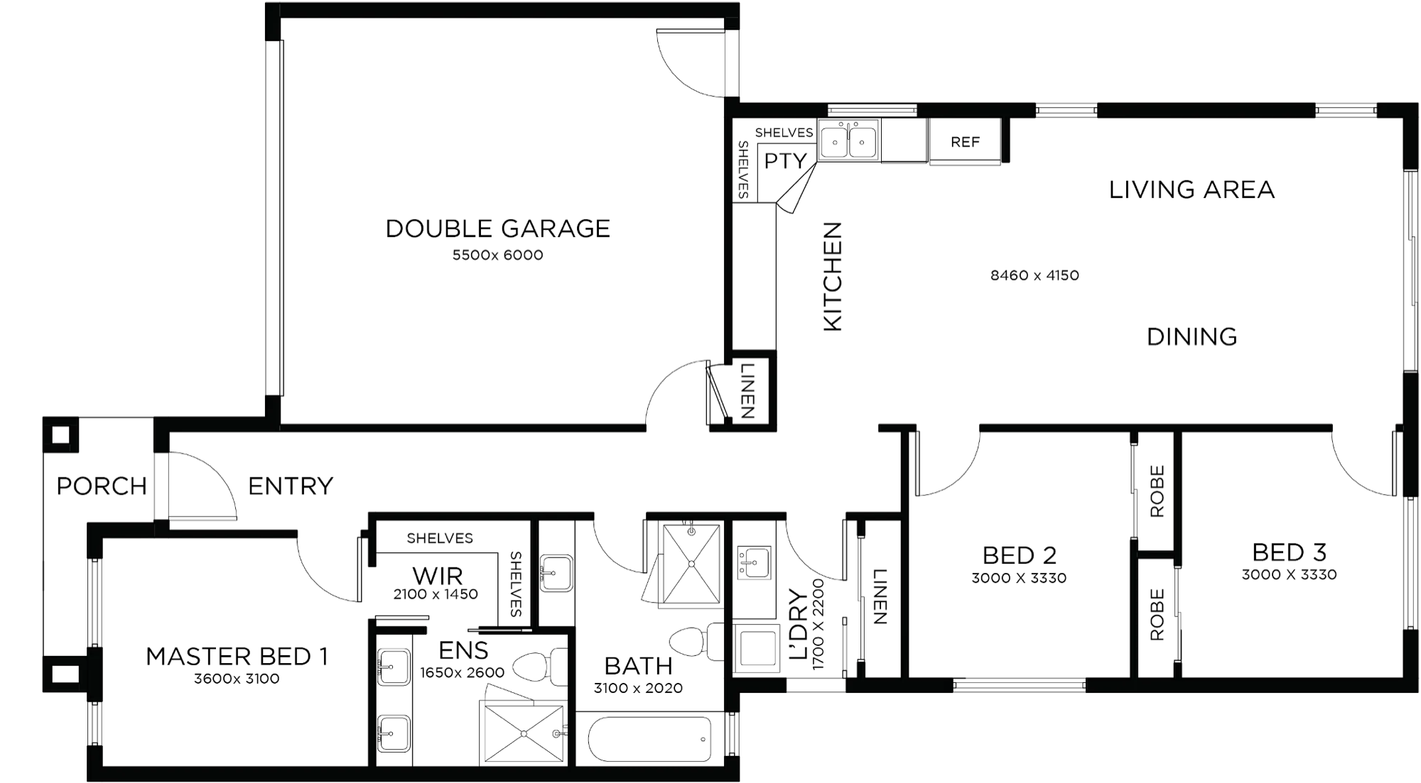 Tulip floor plan